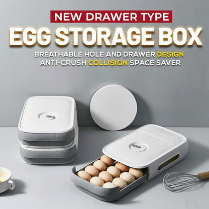 DRAWER TYPE EGG STORAGE BOX
