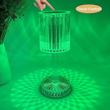 New crystal table lamp USB Charging Touch Lamp