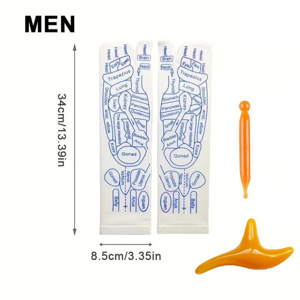 Reflexology Socks with Massage Tool